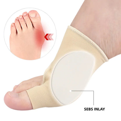 1Pair Toe Separator Hallux Valgus Bunion Corrector Hammer Toe Straightener Foot Pain Relief Orthopedic Pedicure Tools Foot Care