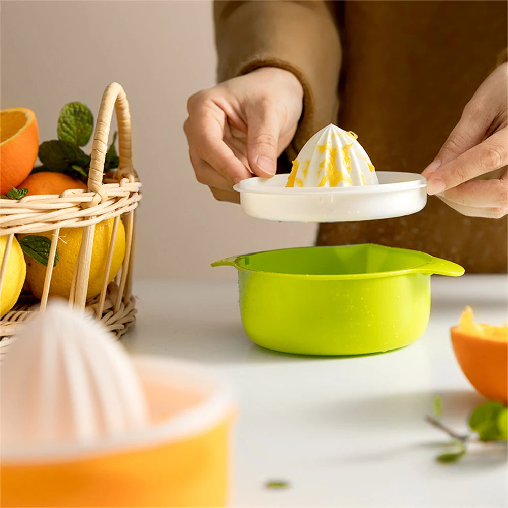 Manual Portable Citrus Juicer Kitchen Tools Plastic Orange Lemon Squeezer Multifunction Fruit Juicer Machine Kitchen Accessories