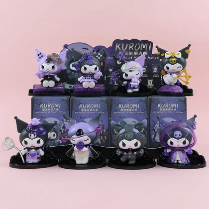 Sanrio Kuromi Blind Box Werewolf Series High-Looking Action Figure Doll Anime Character Surprise Boxed Cute Collectible Toy