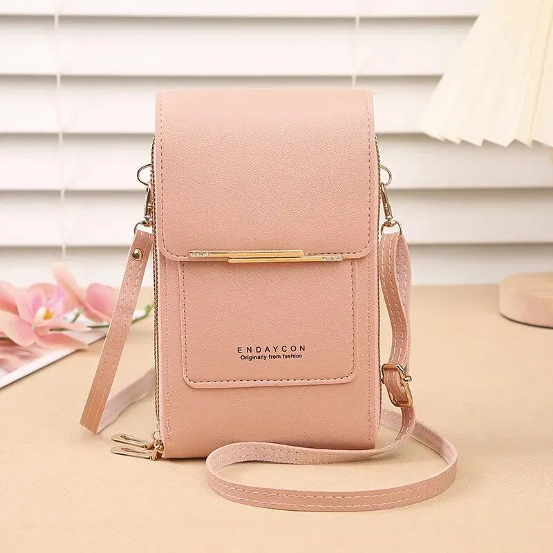 Touch Screen Phone Bag for Women, Cute Crossbody Bag for Carrying Mobile Phones, Fashionable Key Bag