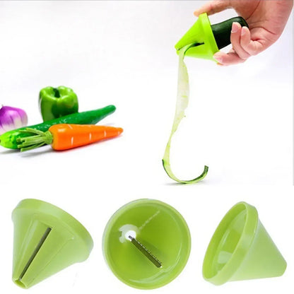 Multifunction 3 In 1 Spiralizer Vegetable Slicer Carrot Spiral Slicer Cutter Zucchini Pasta Noodle Spaghetti Maker Kitchen Tool