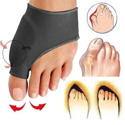 1Pair Toe Separator Hallux Valgus Bunion Corrector Hammer Toe Straightener Foot Pain Relief Orthopedic Pedicure Tools Foot Care