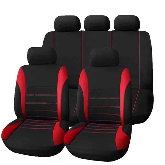 Waist Line Four Seasons General Five Seat Car Cloth Seat Cover 9 Sets of Express Wish with Thread Sewing