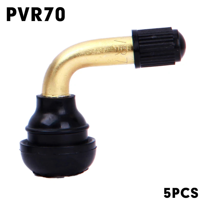 5PCS PVR60 Rubber Valve Core Electric Car Tubeless Tire Valve Battery Car Elbow Motorcycle Valve Removal Tool PVR 60