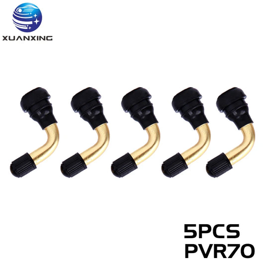 5PCS PVR70 Rubber Valve Core Electric Car Tubeless Tire Valve Battery Car Elbow Motorcycle Valve Removal Tool PVR 70