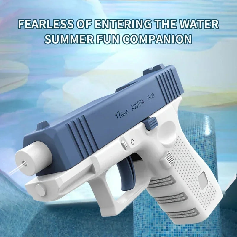 3 Colors Kids Summer Water Gun Toy Non Electric High-pressure Full Automatic Shooting Guns Children Adult Water Beach Toys