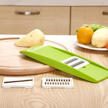 Mandoline Vegetables Slicer Grater Carrot Korean Cabbage Food Processors Manual Cutter Kitchen Accessories Tools with 3 Blades