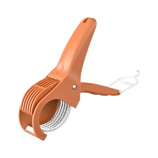 Strawberry Chopper Portable Handheld Banana Shredder Creative Vegetable Slicer Kitchen Gadgets Chopping Tool For Fruit And