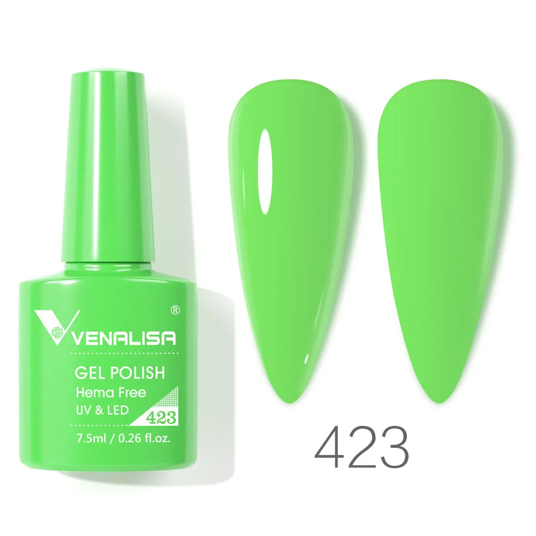 Venalisa Nail Gel Polish 7.5ml HEMA FREE Soak Off UV LED Gel Varnish Full Coverage Super Texture Gorgeous Nail Manicure