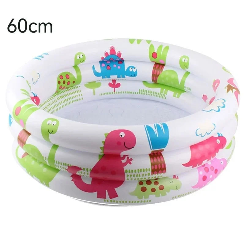 Inflatable Baby Swimming Pool Foldable Portable Child Outdoor Ocean Ball Game Fence Playroom Cartoon Dinosaur Inflatable Bathtub