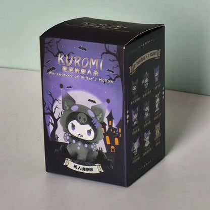 Sanrio Kuromi Blind Box Werewolf Series High-Looking Action Figure Doll Anime Character Surprise Boxed Cute Collectible Toy