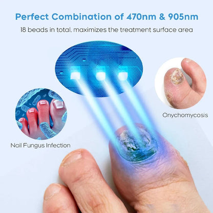 Fungal Nail Laser Device Repair Fast Nails Fungus Onychomycosis Repair Toenail Fingernail Removes Nail Fungus Foot Care Device