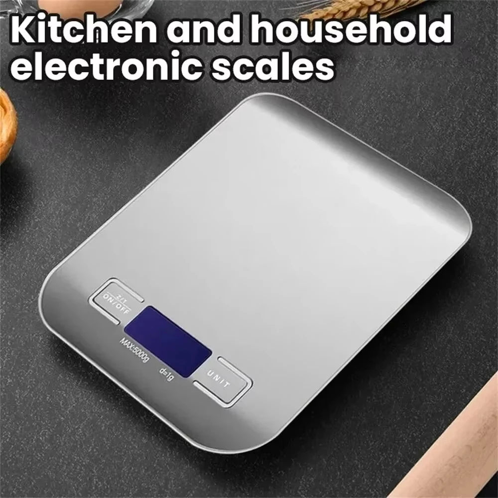 Household Kitchen High-precision Electronic Pastry Baking Scale Small Food Baking Scale 10kg_1g Accurate Weighing