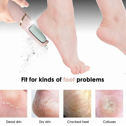 Electric Foot Grinding Skin Hard Rupture Skin Trimmer Dead Skin Foot Pedicure Rechargeable Foot Care Tool Feet Callus Remover