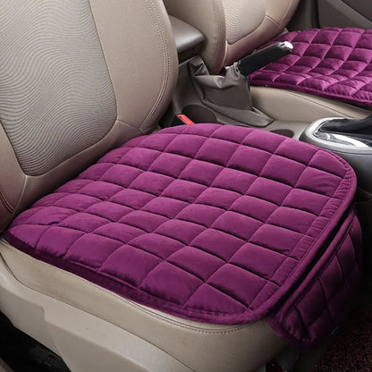 Car Seat Cover Winter Warm Universal Seat Cushion Anti-slip Front Chair Breathable Pad for Vehicle Auto Truck Seat Protector