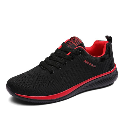 Men Running Walking Knit Shoes Fashion Casual Men Sneakers Breathable Sport Athletic Gym Lightweight Running Shoes