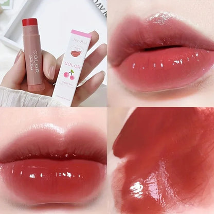 Moisturize Lip Balm Lipstick Hydrate Cute Girl Plump Lip Water Light Lip Glaze Makeup Korean Lipstick Cosmetic 3 Colors Beauty