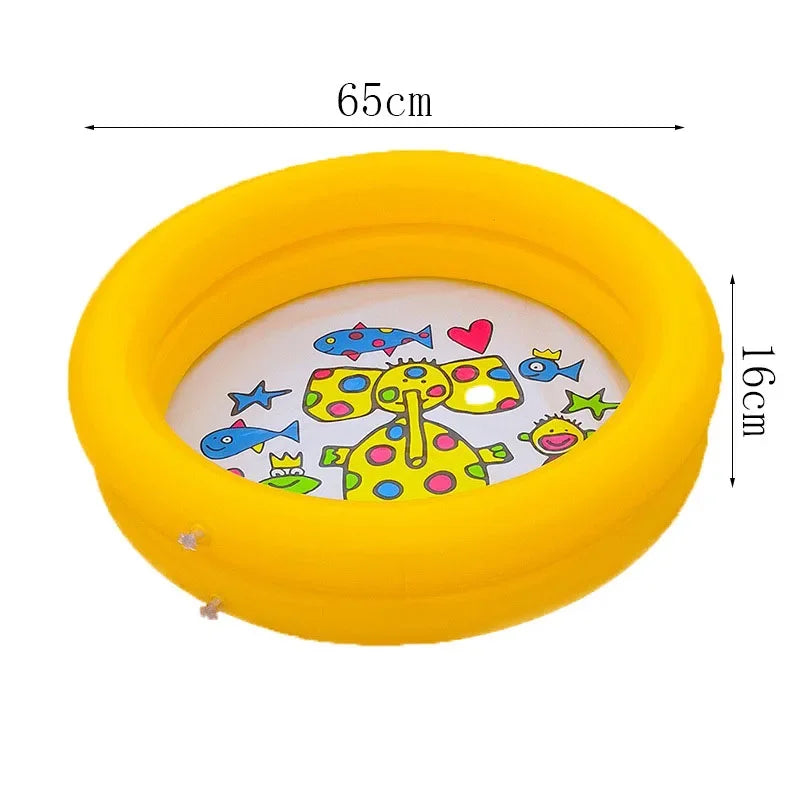 Inflatable Children Swimming Pool for Kids Summer Dinosaur Sprinkler Kiddie Pool Backyard Splash Pad Outdoor Water Toys