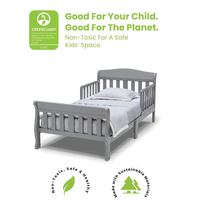 Children Canton Toddler Bed, Greenguard Gold Certified, Grey