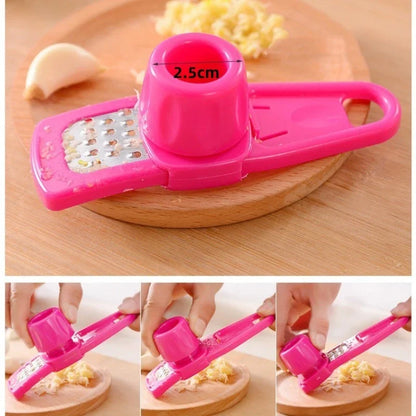 Crusher Press Garlic-Grinding Grater Ginger Garlic  Cutter Peeler Manual-Garlic Mincer Chopping-Garlic Tool Kitchen Accessories