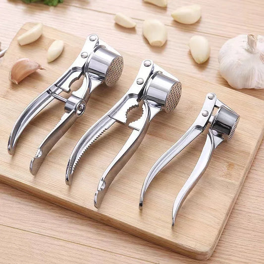 Imitating Stainless Steel Multifunction Garlic Press Crusher Kitchen Cooking Ginger Squeezer Masher Handheld Ginger Mincer Tools