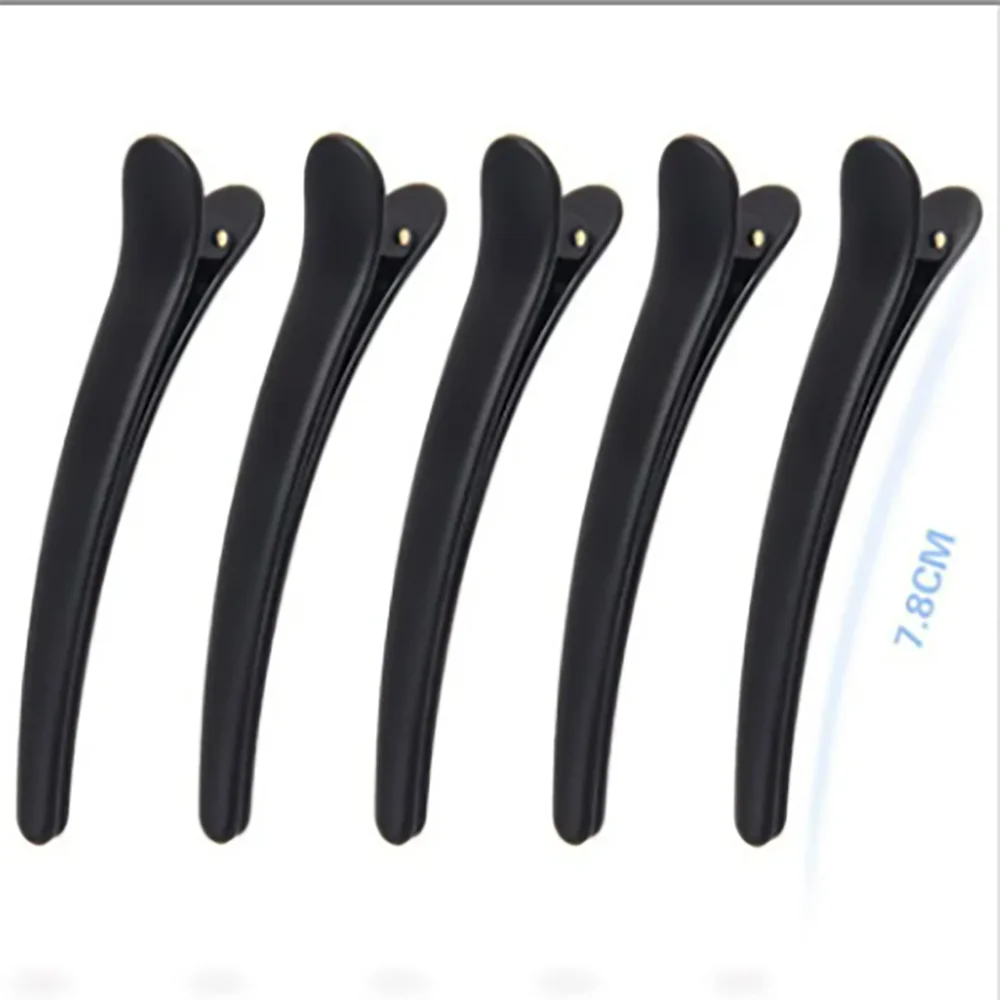 10Pcs/Set Plastic Edge Clip Hairpin Accessories Plus Size 8CM Fish Beak Clip Hair and Duck Beak Clip Hairpin Hair Styling Tools