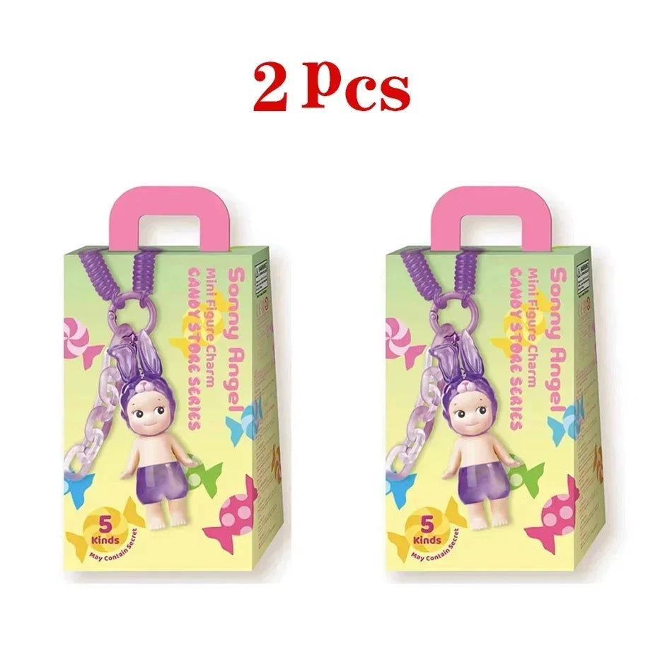 2025 HOT S Angel Little Angel Doll Candy House Series Blind Box Doll Keychain Pendant Handmade Pendant Gift