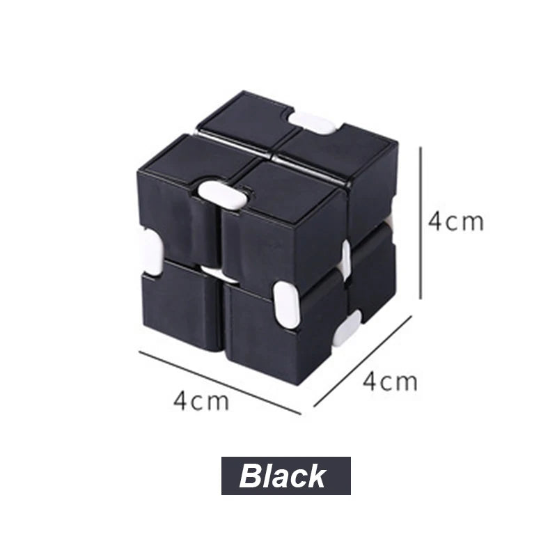 Magic Puzzle Cube Anti Stress Relief Toys for Adults Infinite Flip Funny Cube Sensory Toys for Children Special Needs Xmas Gifts