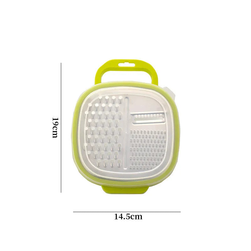 3-in-1 Plastic Manual Vegetable Chopper Slicer Cheese Carrot Shredder Potato Grater French Fry Cutter Kitchen Fruit Accessories