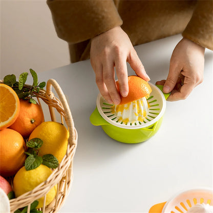 Manual Portable Citrus Juicer Kitchen Tools Plastic Orange Lemon Squeezer Multifunction Fruit Juicer Machine Kitchen Accessories