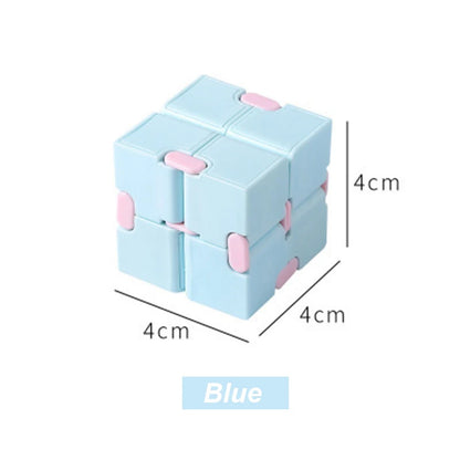 Magic Puzzle Cube Anti Stress Relief Toys for Adults Infinite Flip Funny Cube Sensory Toys for Children Special Needs Xmas Gifts