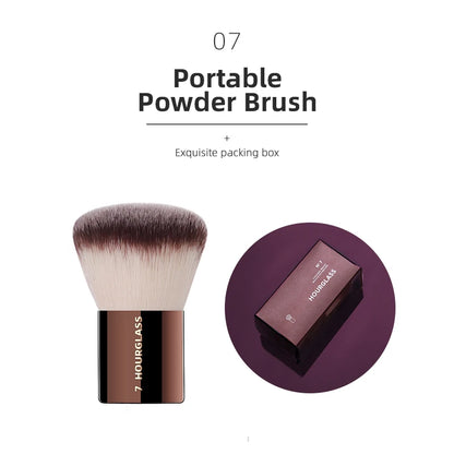 Hourglass Makeup Brushes Powder Foundation Concealer Blusher Bronzer Eye Shadow Eyebrow Eyeliner Sculpting Brush