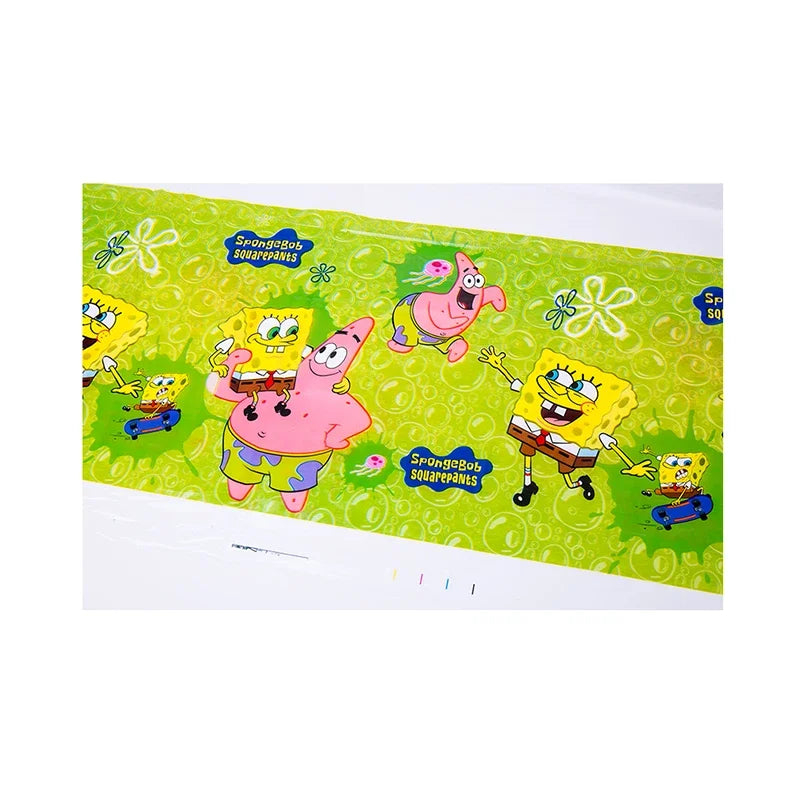 Cartoon Spongebob Theme Kids Birthday Plates Cups Napkins Disposable Tableware Supplies child Baby Birthday Party Decoration Set